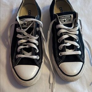 Converse Unisex Black and White Sneakers